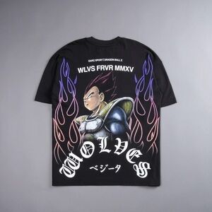 Darc Sport Dragon Ball Z Vegeta One of Us “Bishop” Premium Oversized Tee MEDIUM